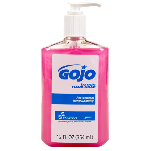 Abilityone 8520015220839 8520015220839 Gojo Skilcraft Lotion Soap, Unscented, 12 Oz Bottle, 12/box