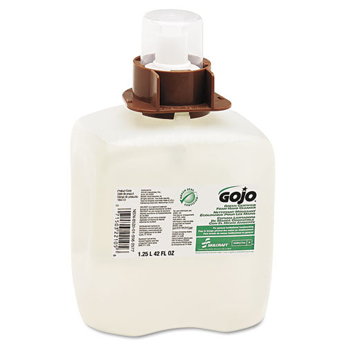 Abilityone 8520015562577 8520015562577 Gojo Skilcraft Green Seal Foam Handwash, Biodegradable, Unscented, 1,200 Ml Refill, 3/box