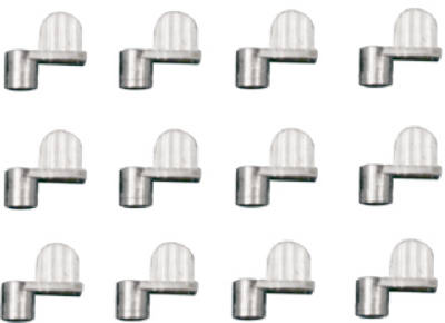 12PK 3/8" Mill Scr Clip