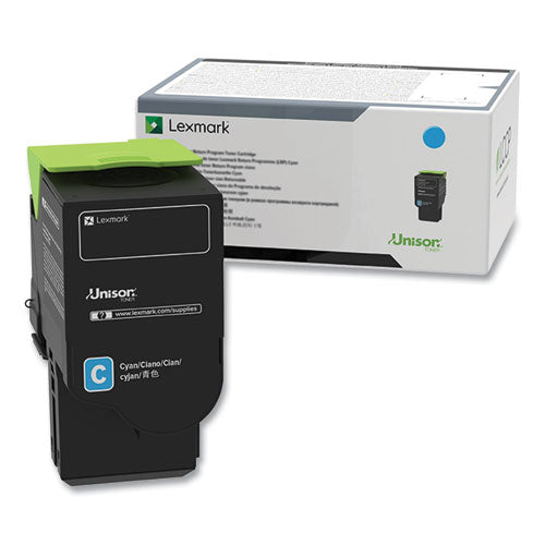 Lexmark 24B7154 24B7154 Toner, 6,000 Page-Yield, Cyan