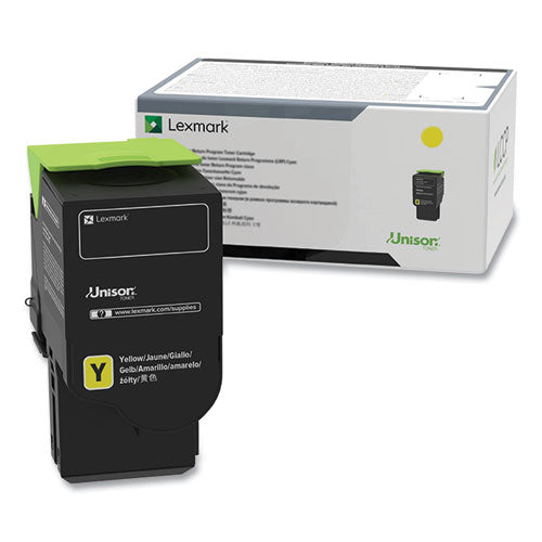 Lexmark 24B7156 24B7156 Toner, 6,000 Page-Yield, Yellow
