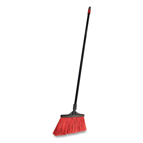 O-Cedar Commercial 6420 MaxiStrong Angle Broom, 56" Length, Black, 6/Carton