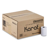 Karat GS-TR225085 Thermal Paper Rolls, 2.25" x 85 ft, White, 50 Rolls/Carton 2