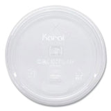 Karat C-KC107TS-SH PET Lids, Strawless Sipper, Fits 32 oz Cold Cups, Clear, 1,000/Carton 2
