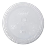 Karat C-KC626TS-SH PET Lids, Strawless Sipper, Fits 12 oz to 24 oz Cold Cups, Clear, 1,000/Carton 2