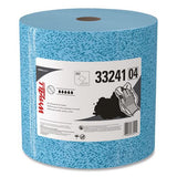 Wypall 33241 Oil, Grease And Ink Cloths, Jumbo Roll, 9 3/5 X 13 2/5, Blue, 717/roll 2
