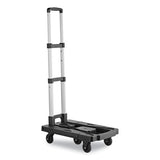 Kantek LGLC250 Handcart, 250 lb Capacity, 19.3 x 14.6 x 38, Black 2