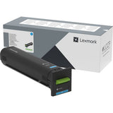 Lexmark 72K0X20 72K0X20 Extra High-Yield Toner, 22,000 Page-Yield, Cyan 2