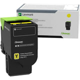 Lexmark 78C0UYG 78C0UYG Return Program Ultra High-Yield Toner, 7,000 Page-Yield, Yellow 2
