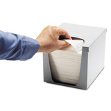 Kimberly-Clark Professional* 9107 Quarterfold Wiper Dispenser, Plastic, 7.5 x 9 x 7.38, Gray, 6/Carton