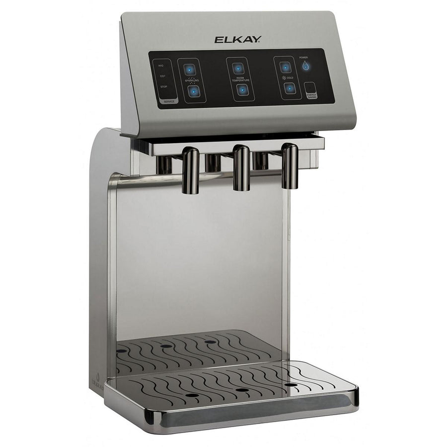 Elkay DSFB1UVK Fontemagna Bridge Countertop Water Dispenser - Stainless Steel