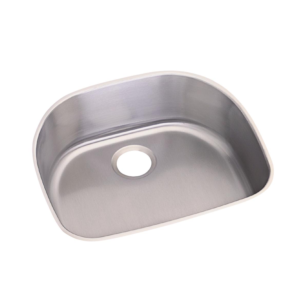 Dayton DXUH21189 Dayton Stainless Steel 23-1/2" x 21-1/8" x 9" Single Bowl Undermount Sink