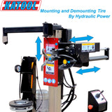 Katool KT-T900 Center Post Tire Changer with Wheel Lift