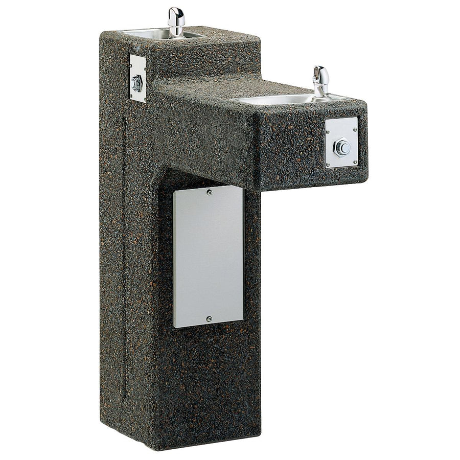 Elkay LK4595SFR Elkay Outdoor Stone Fountain Pedestal - Non-Filtered, Non-Refrigerated, Freeze Resistant