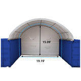 Rear Panel for W20' Container Shelter