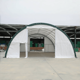 W40'xL80'xH20' Single Truss Arch Storage Shelter