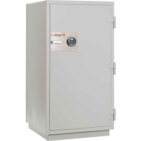 FireKing Mixed Media Safe DP2150-MPL Electronic Lock 32-1/16"W x 31"D x 59-3/4"H Platinum