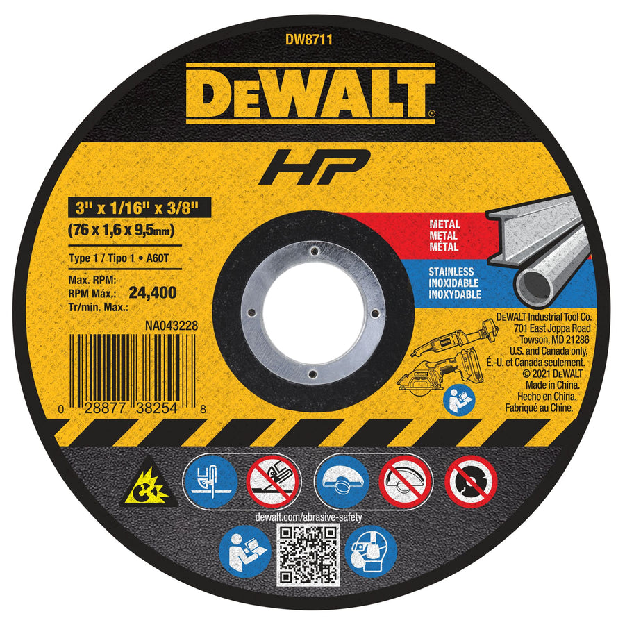 3" Bonded Wheel, 3/Pack
