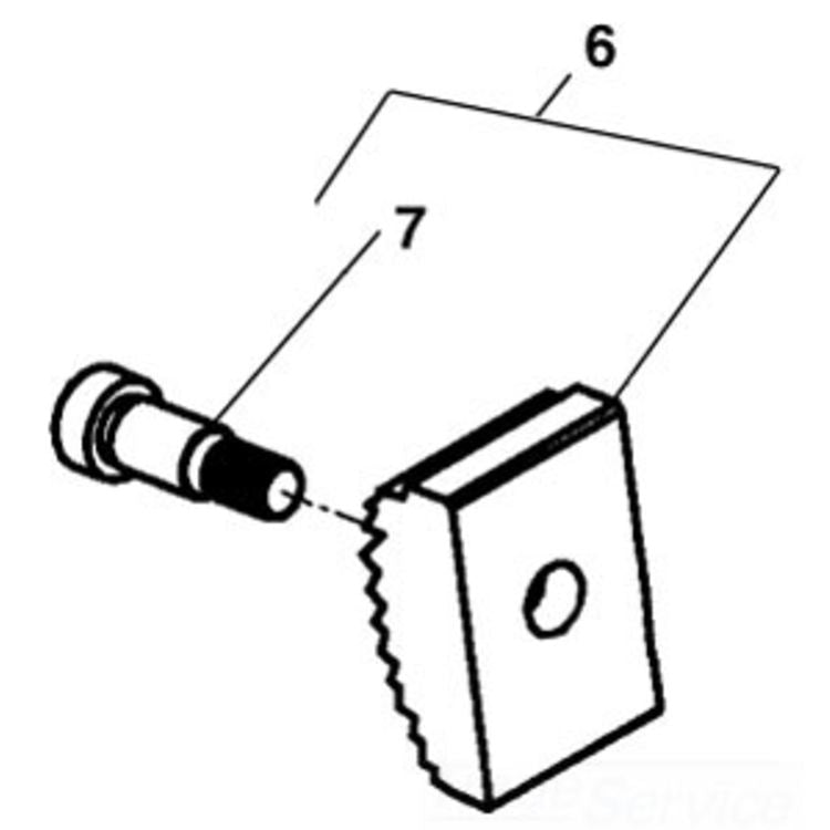 Jaw- Heel #10 - Durable Replacement Tool for Enhanced Performance and Precision