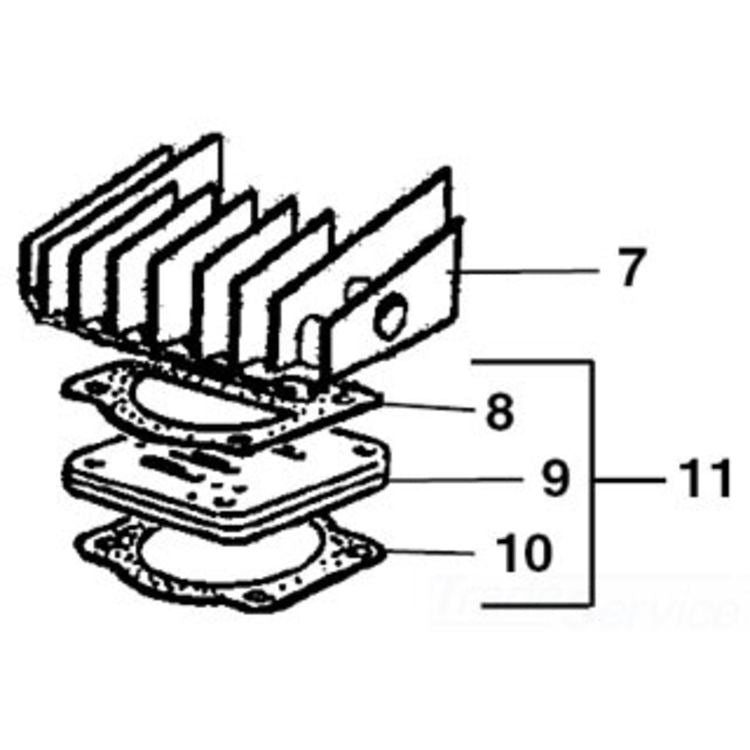 Head Plate Gasket - Durable, High-Quality Seal for Reliable Performance