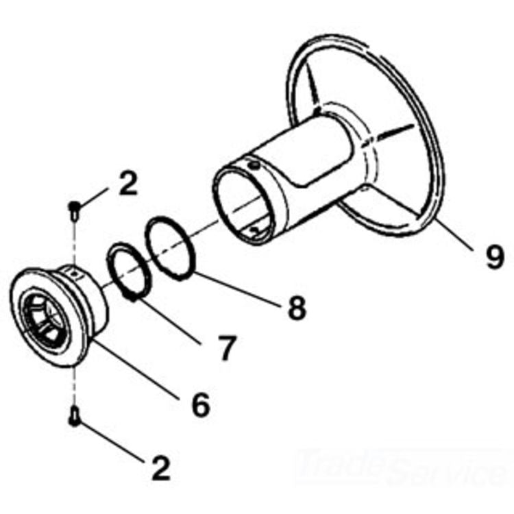 Steel Retaining Ring for K-39 & K-45 Drain Cleaning Machines - Durable & Reliable Fit