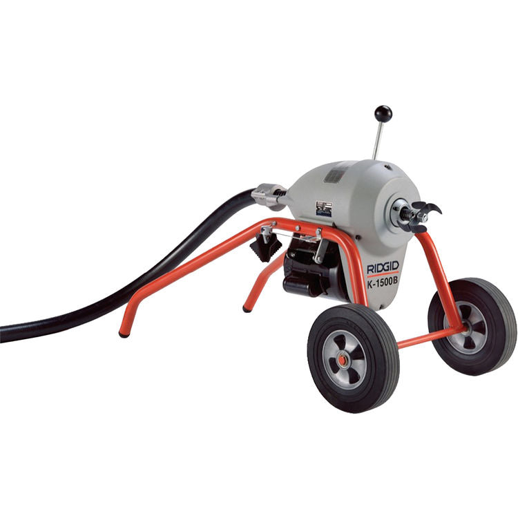 Drain Cleaning Machine with A-1 Mitt, A-12 Pin Key, Rear Guide Hose & 7 Sections (32mm)