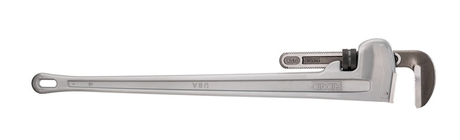 48" Lightweight Aluminum Wrench with 6" Jaw Capacity - Ideal for Heavy-Duty Applications