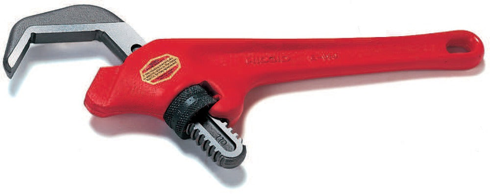 20" Hex Pipe Wrench, 1"-2" Capacity, Extra-Wide Opening for Secure Grip on Nuts & Unions