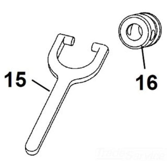 Swivel Nut S2 Wrench with Ergonomic Handle for Easy Access and Precision Tightening