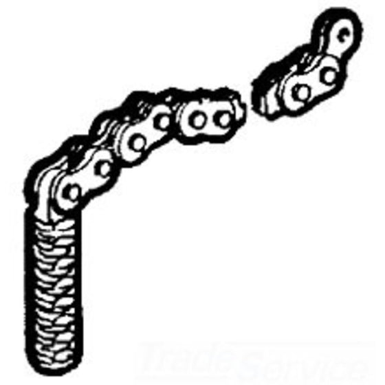 Chain Wrench with Screw, S4A/6A - Compact 5.6" Length, 1.7" Height, 5" Width