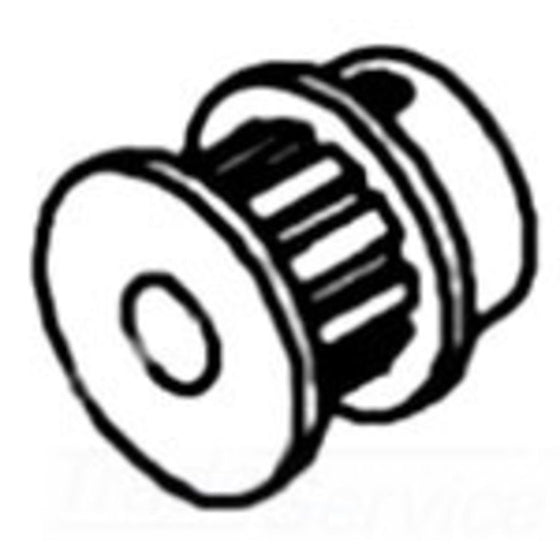 Main Pulley for 14.4" Belt - Durable, High-Performance Replacement Part