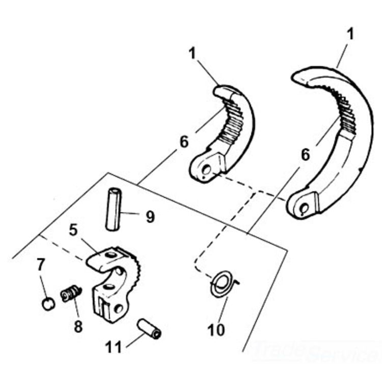 Jaw Assembly for 1010/1017 - Durable, Precision Fit for Reliable Performance