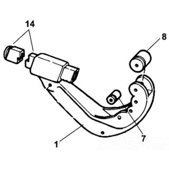 Frame Cutter Assembly 205 - Precision Cutting Tool for Efficient Performance