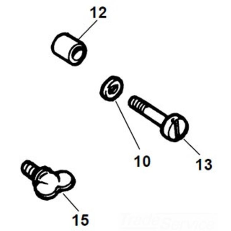 Durable Fasteners - Screws Pack of 2 for Reliable Performance