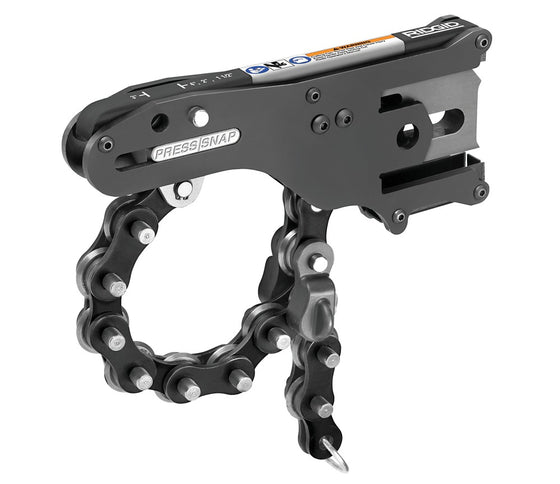 Pipe Cutter Attachment for 1.5" to 4" Pipes - Press Tool with Case & Manual