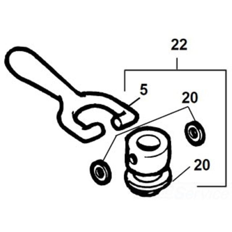 Washers Set - Pack of 4 Durable, Versatile Fasteners for Home and DIY Projects