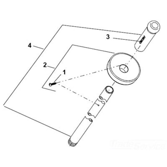 246 Cutter Handle - Durable, Ergonomic Design for Precision Cutting
