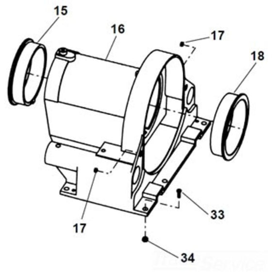 High-Performance Rear Spindle Bearing for Durable Machinery Support