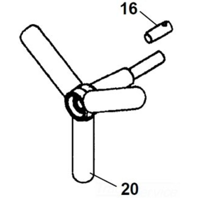 1822 Pinion Idler Shaft - Durable, Precision Engineered for Optimal Performance