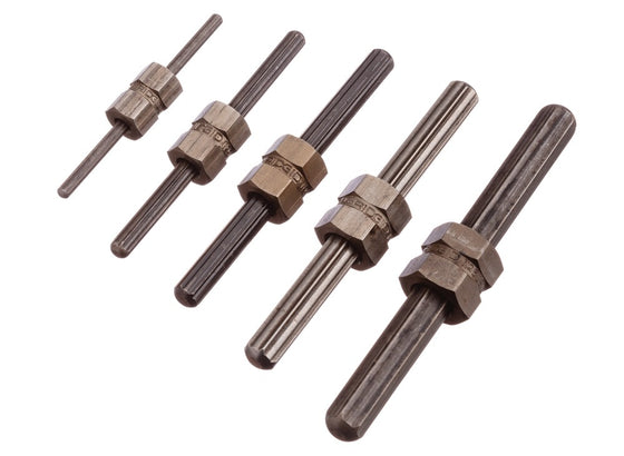 Screw Extractor Set - Models 1-5 for Easy Stripped Screw Removal