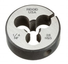 1/4"-28 UNF Button Die - Precision Cutting Tool for Threading and Repair