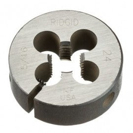 5/16"-24 UNF Button Die for Precision Threading - Durable Steel Construction