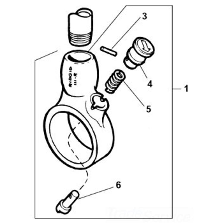 00R Ratchet with L-Handle - Durable, High-Performance Tool for Efficient Fastening