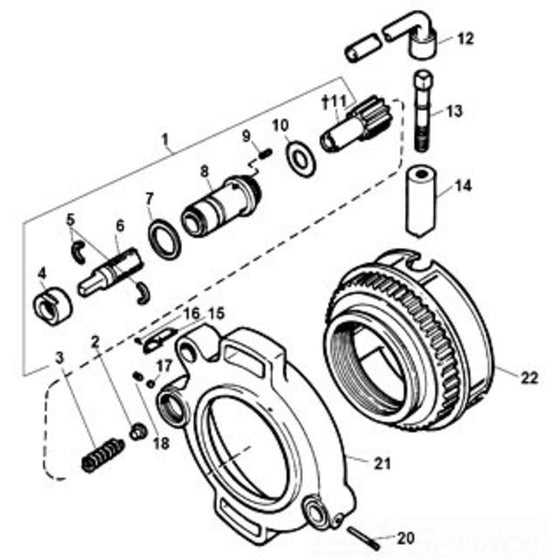 Pinion Shaft with 4 ft Power Cord Length - Durable and Reliable Performance