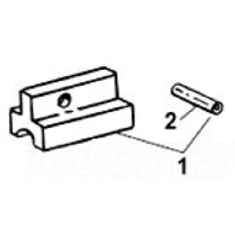 Shoe with Pin - Durable Attachment for Precision Tool Performance