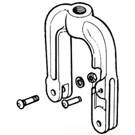 Yoke with Hook 23 - Durable, Heavy-Duty Tool for Secure Lifting and Support