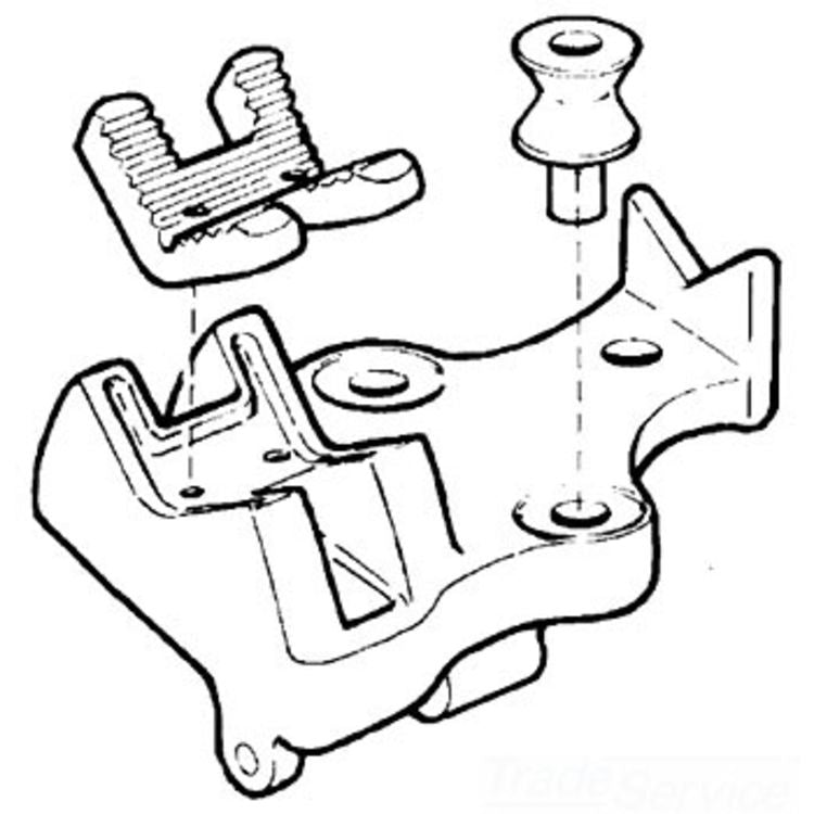 BC2A Base Vise with Spools - Durable, Versatile Workholding Solution