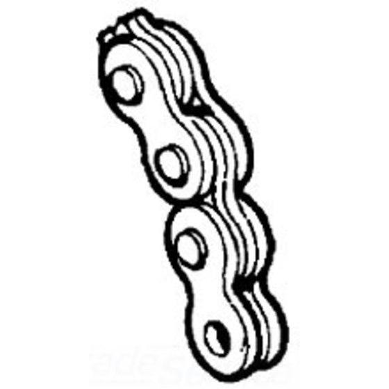 Link Chain for Bench Chain Vise, 7 3/4 in Length, Compatible with Model 40210