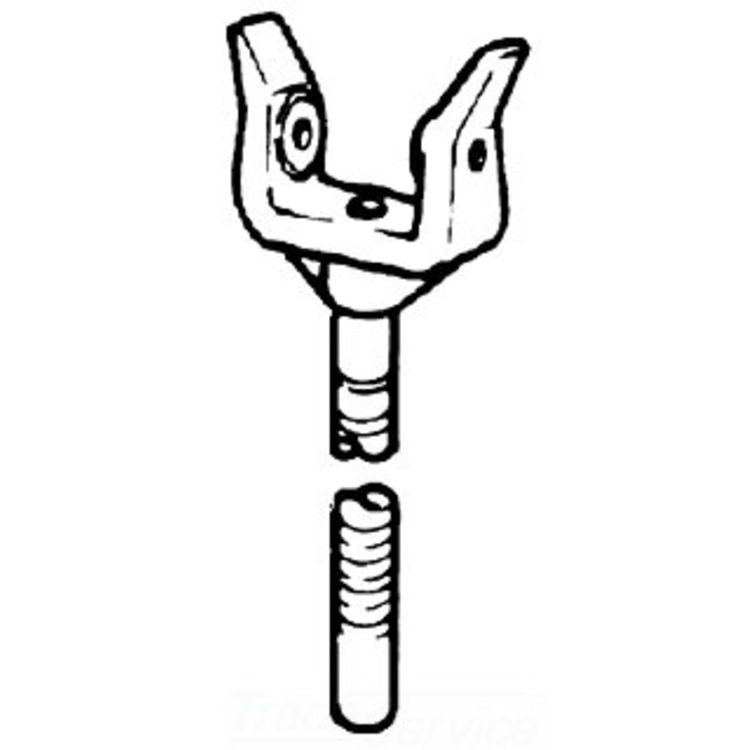 POST ASM UPPER 92 Pipe Support - Durable, Compact Design, 22" Length, 6" Width