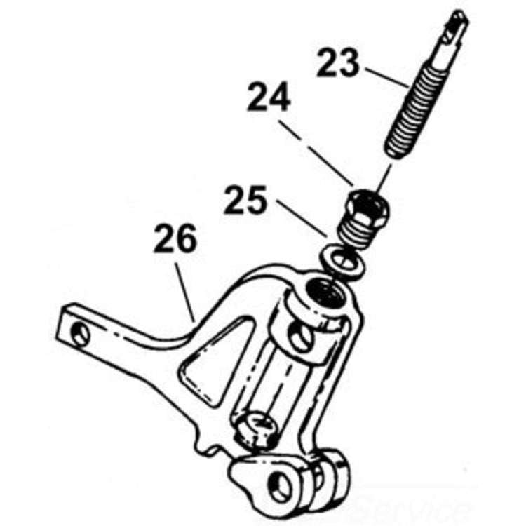 Locking Adjustable Nut Screw 266 - Durable, Reliable Fastening Solution